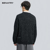 贝纳川冬季新品双纱圆领套头毛衣ECF416002 商品缩略图7