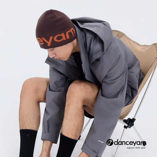 danceyarn 美丽奴羊毛针织冷帽logo款亲肤保暖吸湿排汗尺寸可选 商品图2