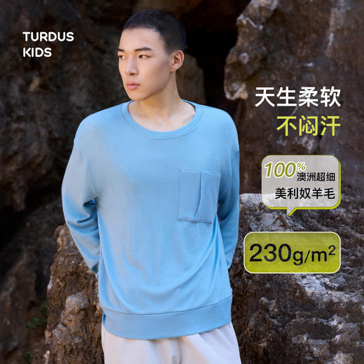 【男圆领套头衫】Turdus 男士圆领套头衫【HZ】 商品图1