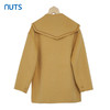 NUTS秋冬季设计感学院风减龄直筒双面毛呢大衣外套女348152406 商品缩略图1