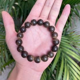 BC.ZT10.13-8  文莱软丝沉水(手串) ，12.79mm，19.82g