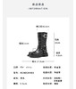 westory2024年秋冬新款厚底增高中筒骑士靴W24DC84401 商品缩略图5