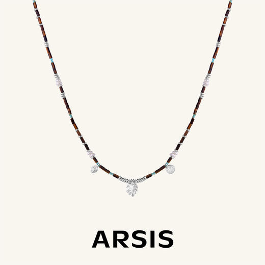 ARSIS｜小森林系列 森林叶影项链 商品图0