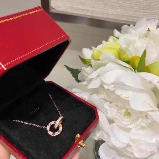 TB128-卡地亚 Love项链系列新颖优雅18k玫瑰金项链女款（XK）-10.14直播款 商品图4