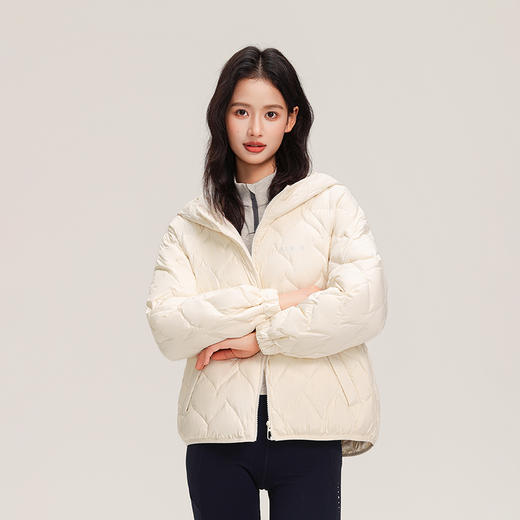 轻暖羽绒服短款连帽保暖时尚百搭休闲外套 商品图7
