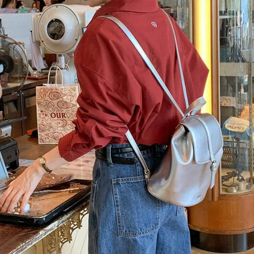 车厘子红港风衬衫｜上身高级耐看，怎么搭都出片【3-5天发货】 商品图8