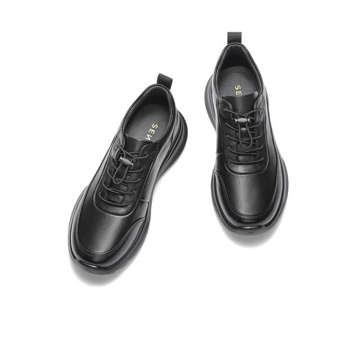 【云粉节】BF楼森达商务健步鞋2025冬季新款牛皮休闲运动鞋1ZM01吊牌价1059活动价539 商品图1