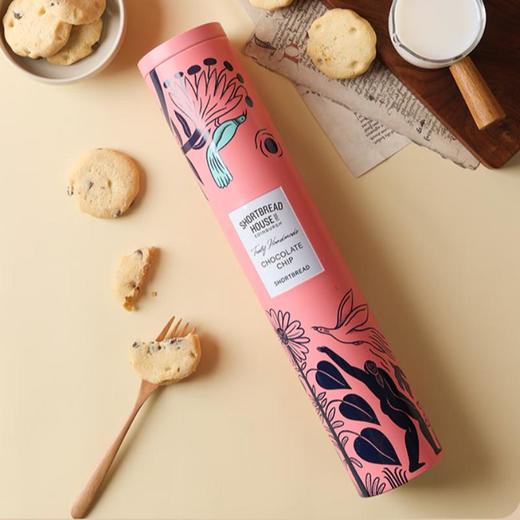 爱丁博格饼屋 巧克力粒曲奇手绘铁罐250g 商品图1