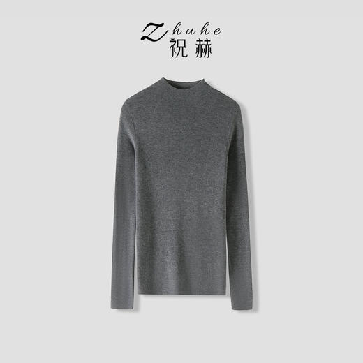 （合作款）半高领时尚修身经典打底衫 yb1022018 商品图3