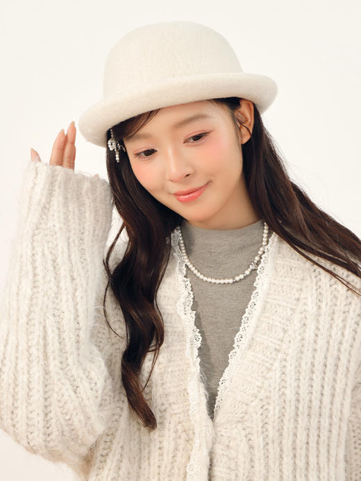 质感翻边羊毛渔夫帽-纪念日百货门店同款165644331 商品图0