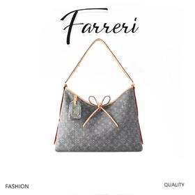 驴家 carryall 牛仔丹宁灰色中号