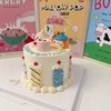 卡比与鲁迪/星之卡比卡通手绘蛋糕-低糖处理无添加 商品缩略图4