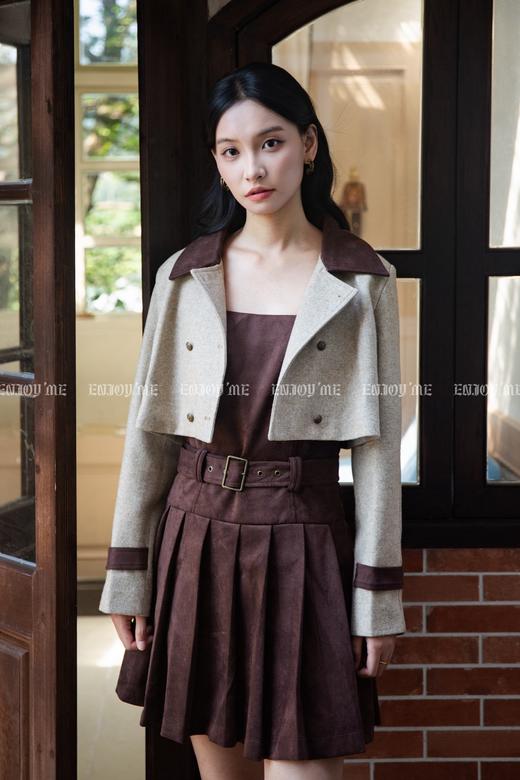 【门店同款】ENJOY冬季“暖冬知性”复古小香风套装裙 167143927 商品图1