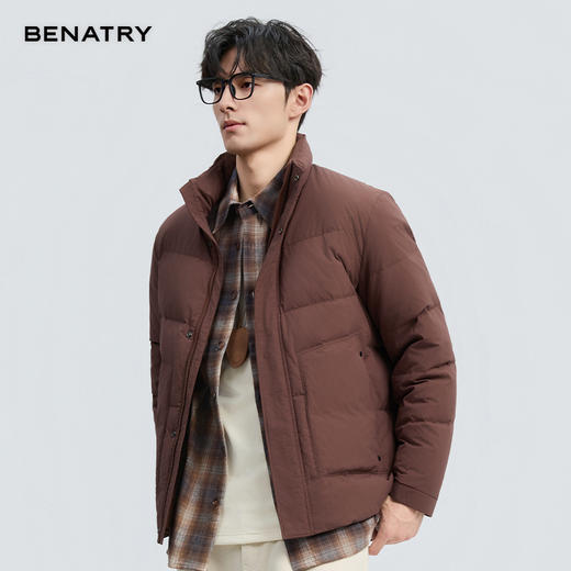 贝纳川冬季新品多色基础立领面包服ECF405239 商品图6