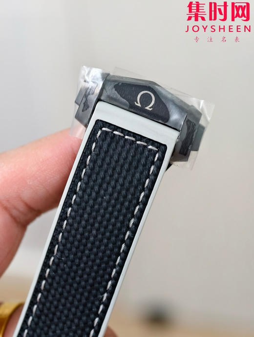 欧米茄 VS海马600米系列 海洋宇宙 海马世界时陶瓷壳 碳黑水泥灰 男士腕表 表径45.5mm 8938一体机 快跳日历 双色夜光 商品图3