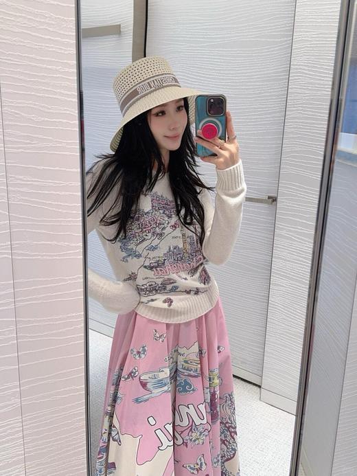 Di*or25年新款重工刺绣针织羊绒衫 商品图4