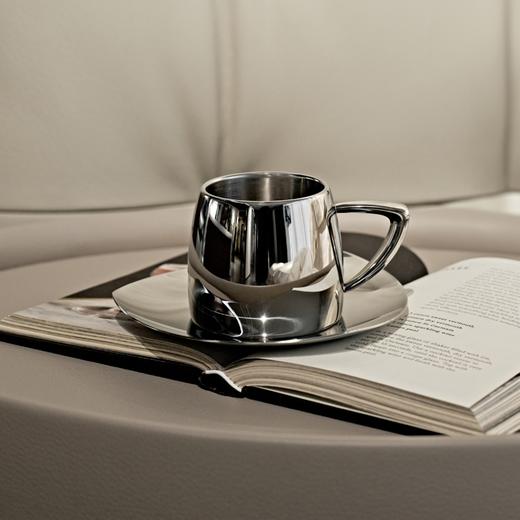 奢蒂双层杯碟套装 RESONG日诵家居 咖啡杯 商品图4