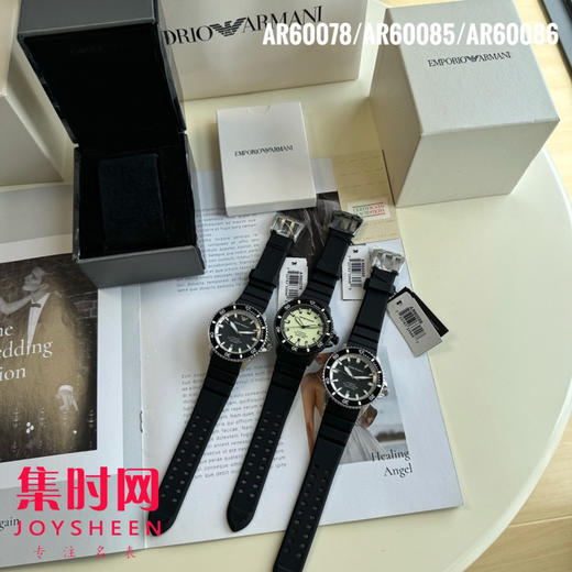 原单阿玛尼AR60085 男士机械腕表 黑武士 商品图6