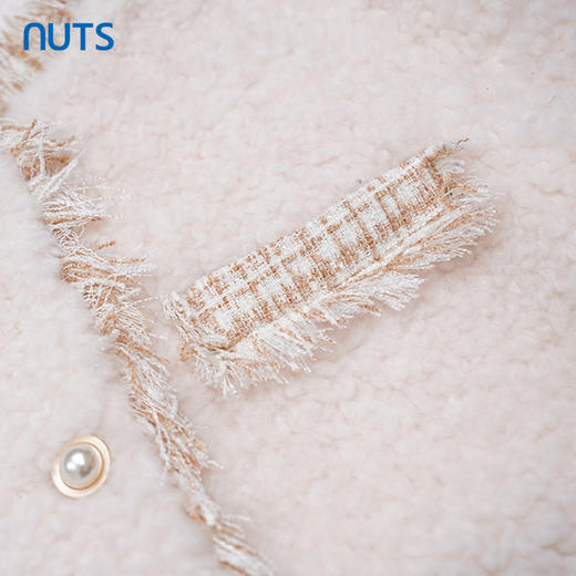 NUTS商场同款冬季小香风时尚气质温柔优雅皮草外套女341132188 商品图2