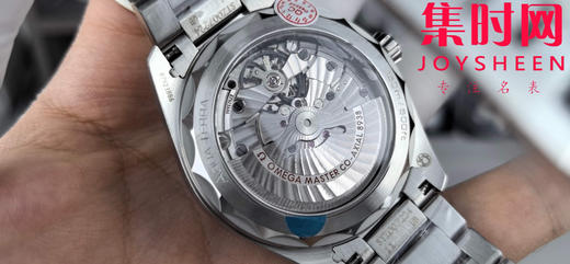 VS欧米茄新款海马世界时系列 VS海马世界时墨绿 绿海马 海马世界时绿色款 男士腕表 表径43mm 商品图5