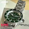 原单阿玛尼AR60080绿水鬼 钢带男士机械腕表 商品缩略图2