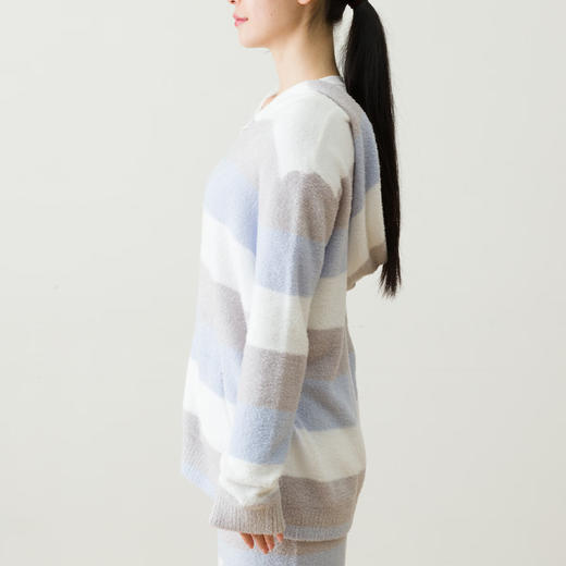 家居服 羽毛纱 条纹 商品图2