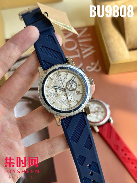 原单巴宝莉BU9808 男士腕表
机芯：原装进口石英机芯 商品图0