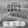 【商场同款】CNR5026 “ 睿智开衫 ” 羊毛+牦牛毛混纺兼具舒适与品质 素色绞花纹理 静奢雅致 商品缩略图1