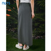 NUTS春秋季新款复古气质高腰显瘦直筒宽松长款半身裙413062338 商品缩略图4