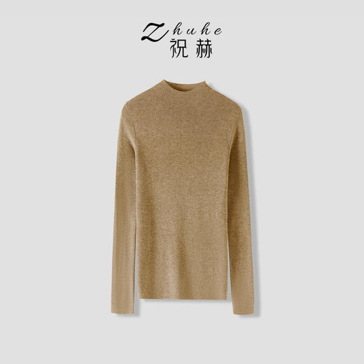 （合作款）半高领时尚修身经典打底衫 yb1022018 商品图2