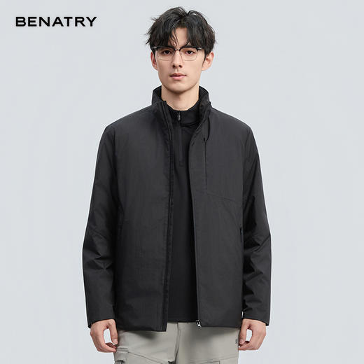 贝纳川冬季新品立领轻薄羽绒服ECF405230 商品图4