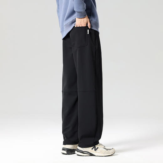 gxg.jeans男装男士休闲长裤2025秋款纯色系带百搭户外运动校园通勤直筒裤男K&C 商品图4