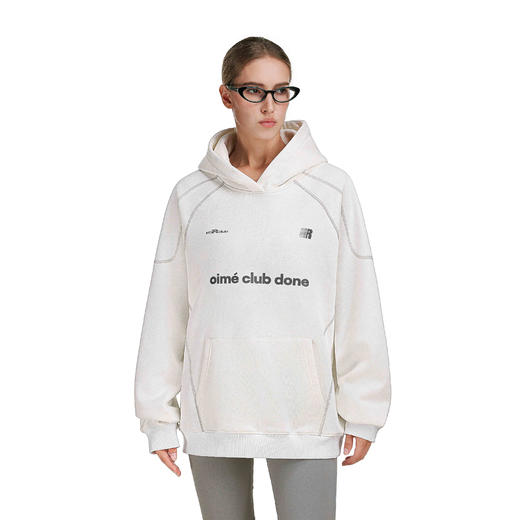 FDR官方店 哈苏线连帽卫衣潮牌秋季宽松休闲情侣男女同款 商品图1