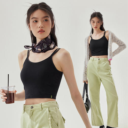 【2件起拍】半练 Bra-in吊带背心合集自带胸垫 商品图0