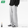 秋冬新品男生垂感直筒阔腿裤休闲卫裤 宽松运动休闲卫裤 商品缩略图1