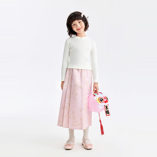 【新年波】女童立领长袖针织衫春季新款安奈儿童装EG614504 商品图6