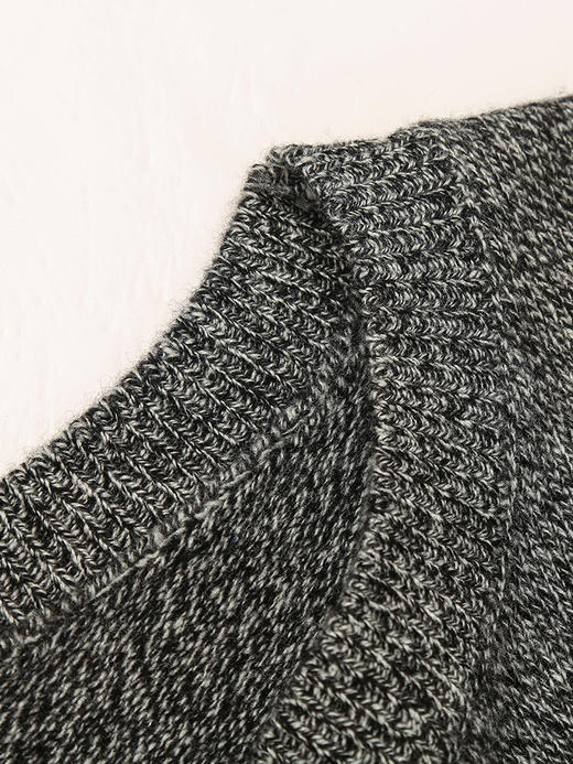 灰色圆领针织马甲女秋季新款复古风趣味刺绣无袖毛衣背心外搭上衣 商品图2