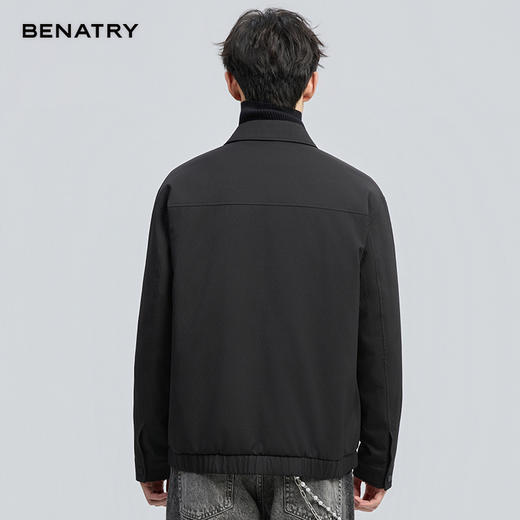 贝纳川冬季新品翻领收摆轻薄羽绒ECF405232 商品图3