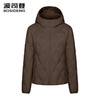 波司登轻薄羽绒服女2025秋新款修身短款连帽鹅绒服外套B250131028 商品缩略图2