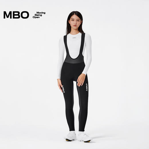 MBO CARVICO® 女子冬季软壳防风抓绒背带骑行长裤 T390 Softshell 双箭头 (经销商专拍链接，非经销商拍单不发货) 商品图5