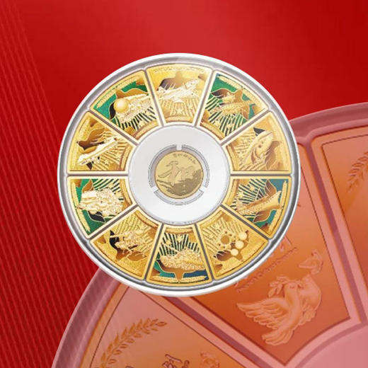 大国雄风《和平之师》纪念章套装， 人民文创荣誉出品，将十大国之重器一次集结。 商品图4