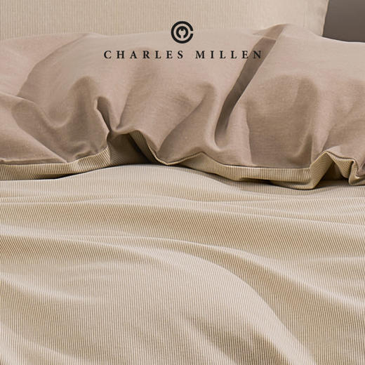 【CHARLES MILLEN 查尔斯 米伦超柔磨毛四件套】高岛屋同款・新加坡国礼品牌！✨ 🔥 专柜鎏金价 1980 元，今日奢享开团直降 ！仅 199 元起入国礼级床品！ 商品图2