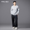 PINLI品立2025秋季新款男士圆领提花宽松套头毛衣打底针织衫上衣GD253110132 商品缩略图2