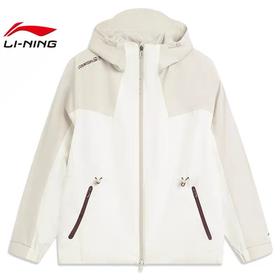 【李宁】B5 5楼 户外CF溯女子加绒防泼水三合一运动风衣2025冬季外套AWBV090