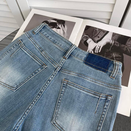 【开放日忙 秒杀价已调 直接拍】返场 小禾 水洗蓝 随性 小直筒 牛仔裤 商品图2