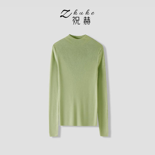 （合作款）半高领时尚修身经典打底衫 yb1022018 商品图4