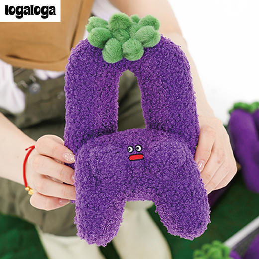 logaloga 茄语 毛绒 手机支架 商品图0