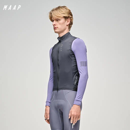 MAAP 男士 Flow Vest 骑行马甲 武士黑 商品图0