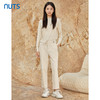 NUTS商场同款秋冬季纯色时尚简约高腰直筒显瘦休闲长裤女348071319 商品缩略图3