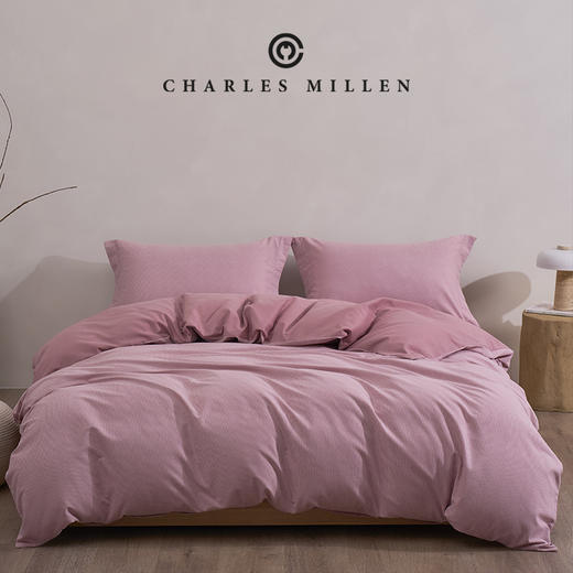 【CHARLES MILLEN 查尔斯 米伦超柔磨毛四件套】高岛屋同款・新加坡国礼品牌！✨ 🔥 专柜鎏金价 1980 元，今日奢享开团直降 ！仅 199 元起入国礼级床品！ 商品图3